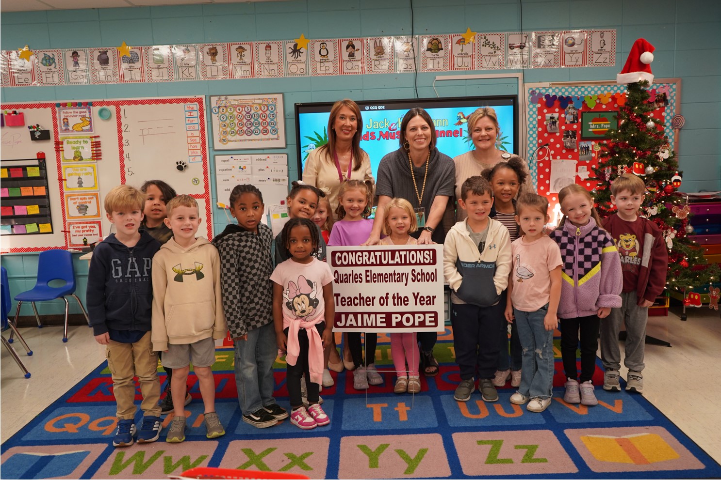 Quarles teacher of the year